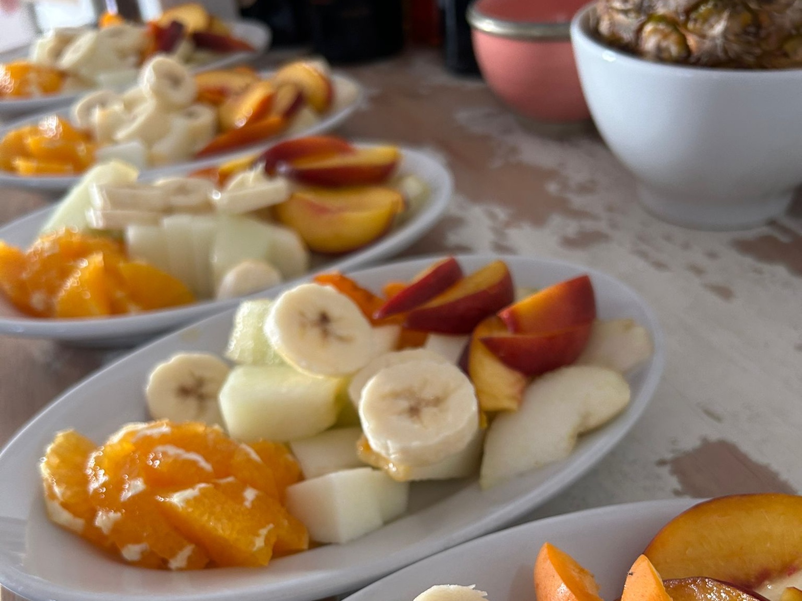 Casa d’Alte Breakfast Fruit Plates