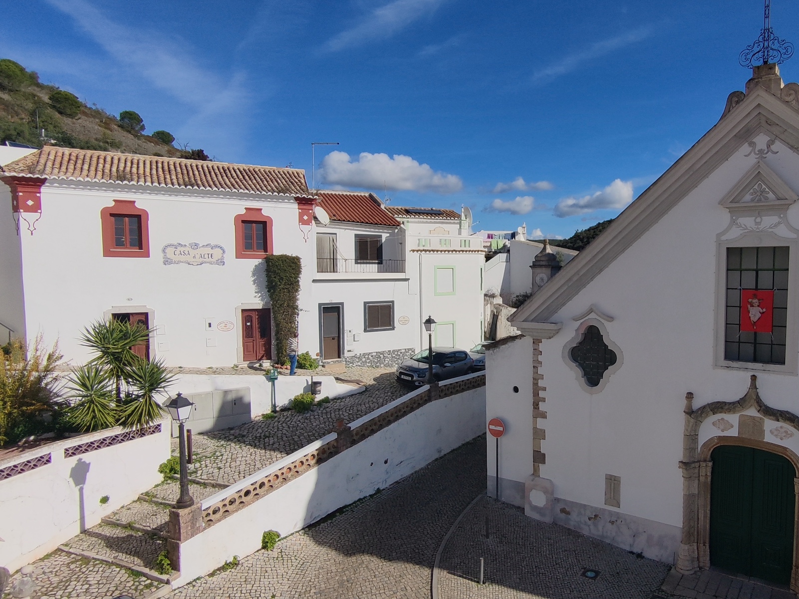 View on Casa d’Alte from the Town